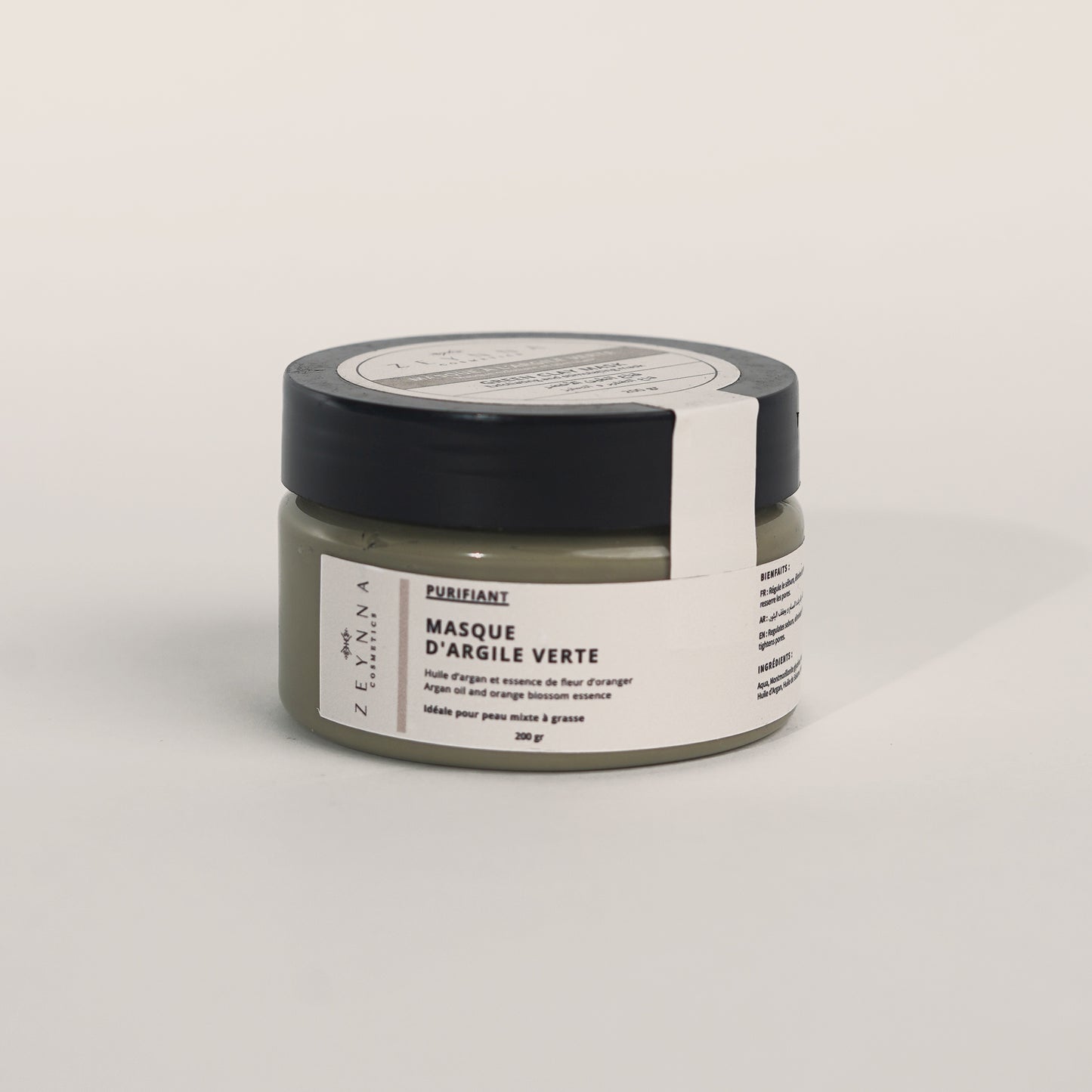 Masque à l’argile verte