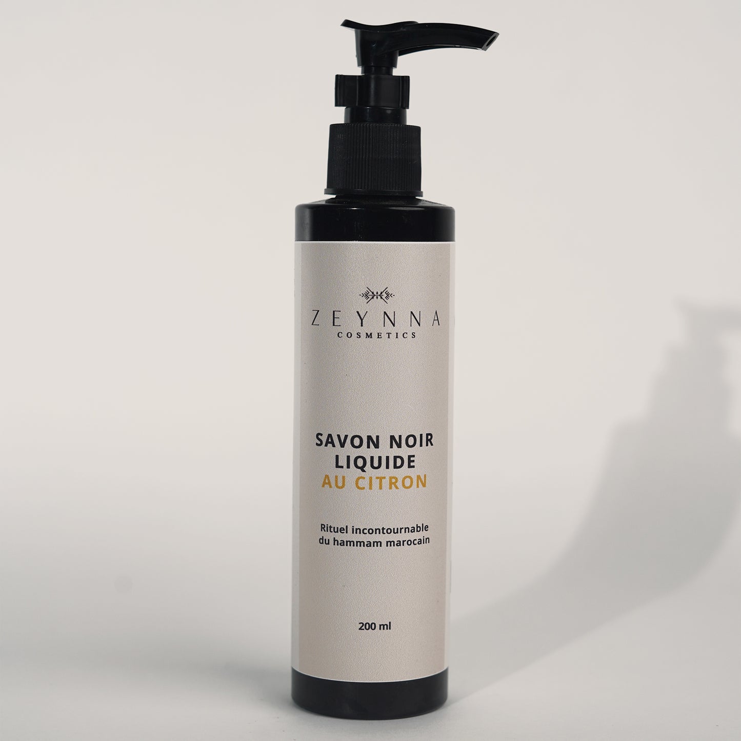 Savon noir liquide au citron