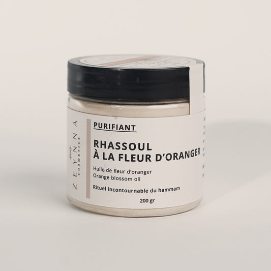 Rhassoul à la fleur d’oranger